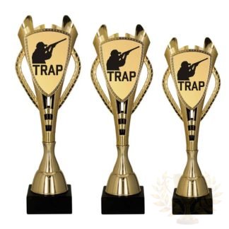 Pokali za TRAP komplet 3, 34.5 cm, 32.5 cm, 30 cm