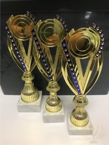 Komplet pokalov 249/1/2/3 višina 24,25,26 cm - slika 6