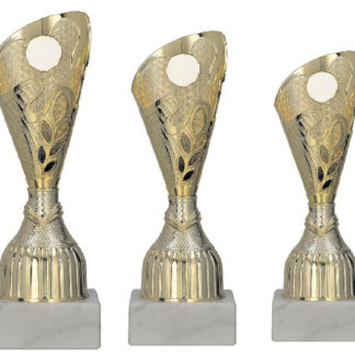 Komplet pokalov 9308/1/2/3 višina 19.5, 21, 22.5 cm