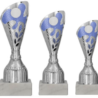 Komplet pokalov 9316/1/2/3 višina 19.5, 21, 22.5 cm
