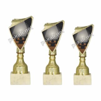 DVIGOVANJE UTEŽI komplet 3 mini pokalov – MINI tematski pokali za dvigovanje uteži