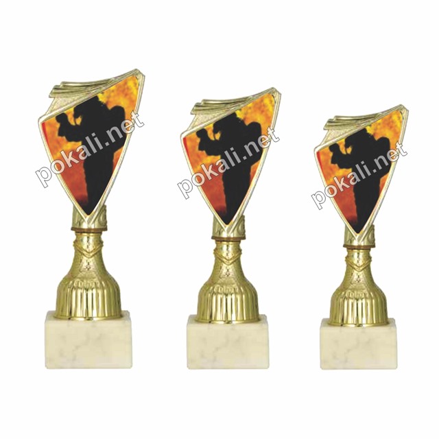 GASILCI komplet 3 mini pokalov – MINI tematski pokali za gasilci