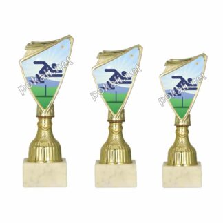 GORSKI TEK komplet 3 mini pokalov – MINI tematski pokali za gorski tek