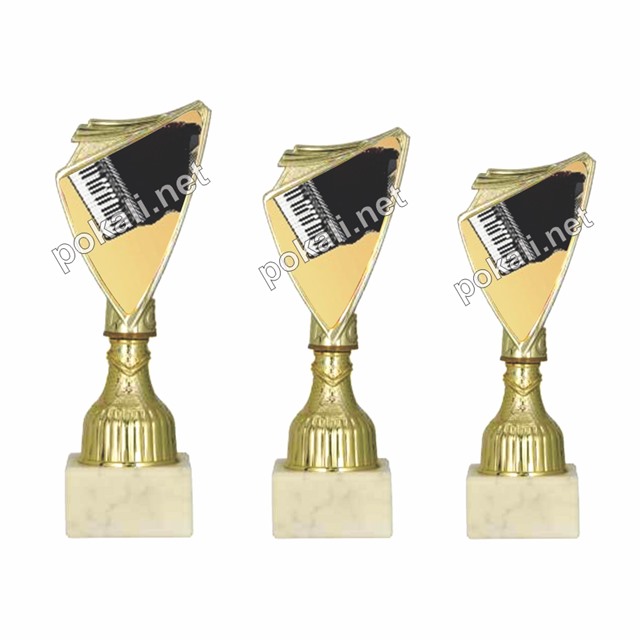 HARMONIKA komplet 3 mini pokalov – MINI tematski pokali za harmonika