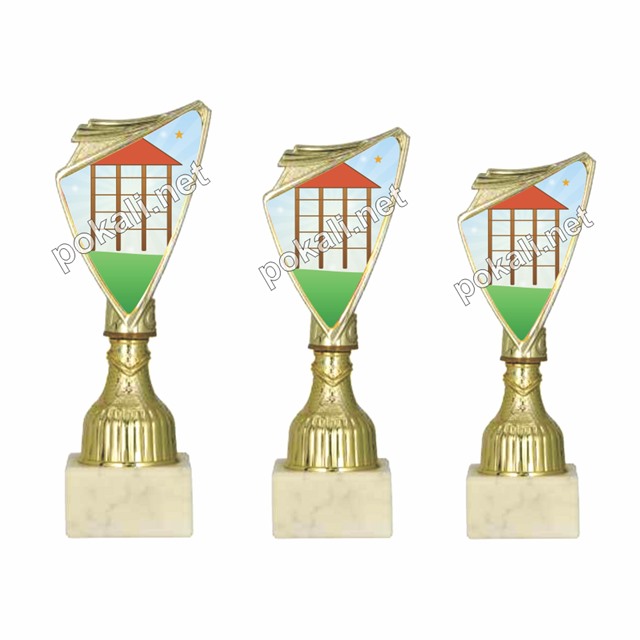 KOZOLEC komplet 3 mini pokalov – MINI tematski pokali za kozolec