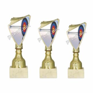 LOKOSTRELSTVO komplet 3 mini pokalov – MINI tematski pokali za lokostrelstvo