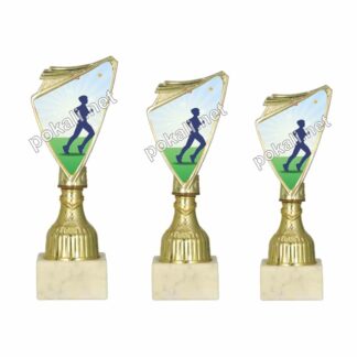 MARATON komplet 3 mini pokalov – MINI tematski pokali za maraton
