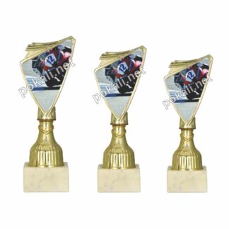 MOTOR komplet 3 mini pokalov – MINI tematski pokali za motor