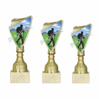 NORDIJSKA HOJA komplet 3 mini pokalov – MINI tematski pokali za nordijska hoja