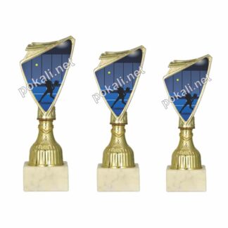 PADEL komplet 3 mini pokalov – MINI tematski pokali za padel
