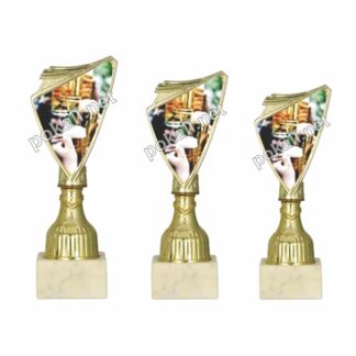 PIVEC PIVA komplet 3 mini pokalov – MINI tematski pokali za pivec piva