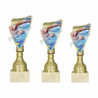 PLAVANJE B komplet 3 mini pokalov – MINI tematski pokali za plavanje b