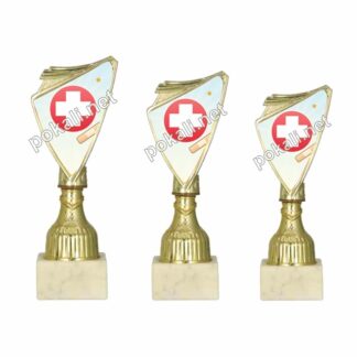 PRVA POMOČ komplet 3 mini pokalov – MINI tematski pokali za prvo pomoč