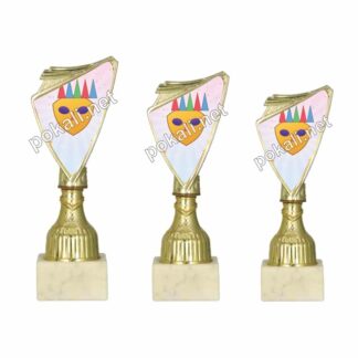 PUST komplet 3 mini pokalov – MINI tematski pokali za pust
