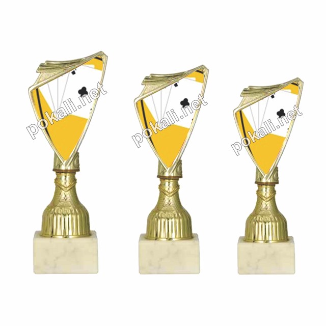 REMI KARTE komplet 3 mini pokalov – MINI tematski pokali za remi karte