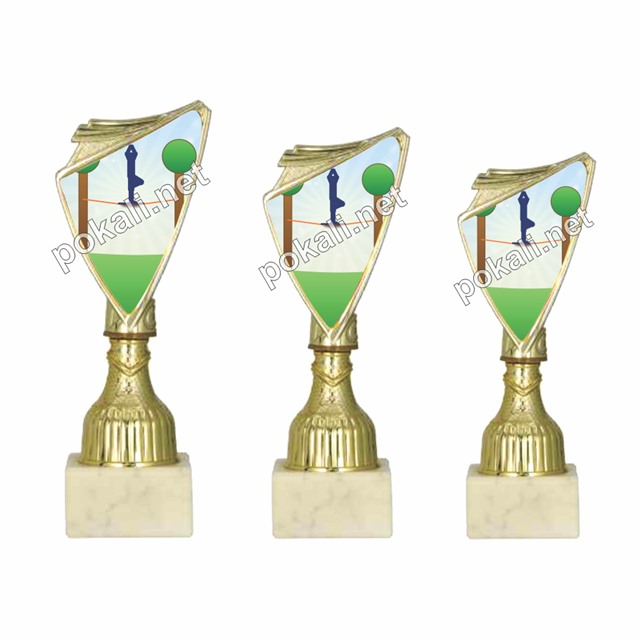 SLACKLINE komplet 3 mini pokalov – MINI tematski pokali za slackline