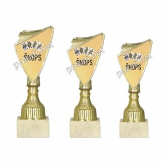 ŠNOPS KARTE komplet 3 mini pokalov – MINI tematski pokali za šnops karte