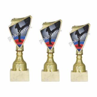 TAEKWONDO komplet 3 mini pokalov – MINI tematski pokali za taekwondo