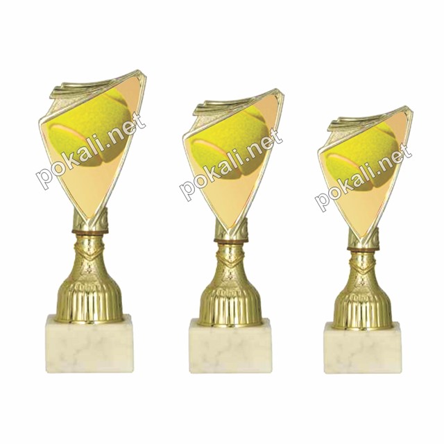 TENIS komplet 3 mini pokalov – MINI tematski pokali za tenis