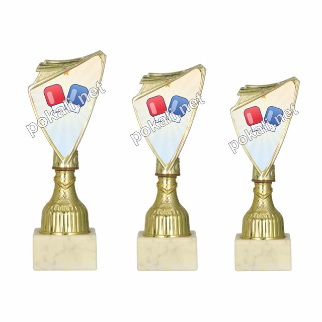 THAI BOKS komplet 3 mini pokalov – MINI tematski pokali za thai boks