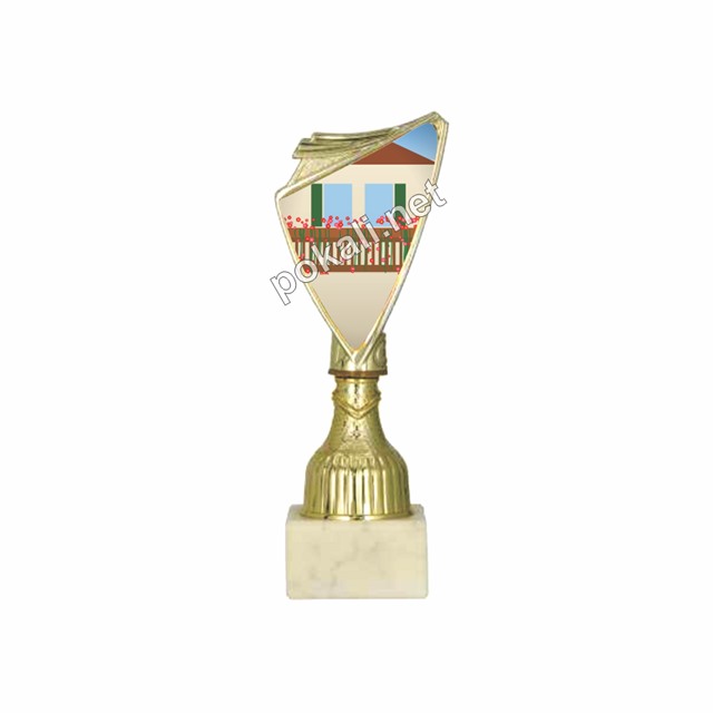 NAJLEPŠI BALKON mini pokal – MINI tematski pokal za najlepši balkon