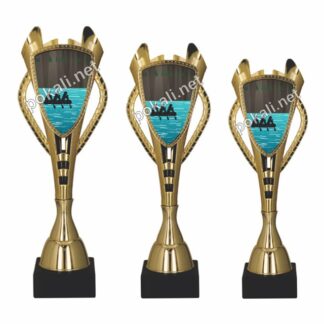 RAFTING komplet 3 pokalov – tematski pokali za rafting